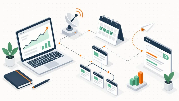 Proyecto: El posicionamiento web de devactivo.com: herramientas SEO propias y medición semanal (SEO · devactivo.com)