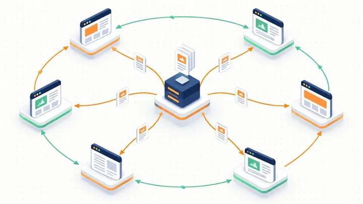 Proyecto: Red de Apoyo: backlinks y link building entre sitios con criterio (SEO · Red de Apoyo (producto propio))